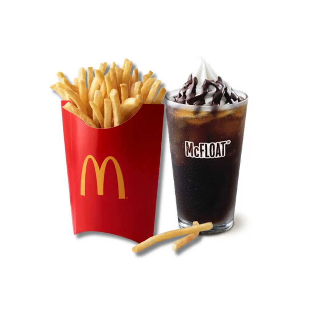 Bff Fries and Mcfloat Combo Price