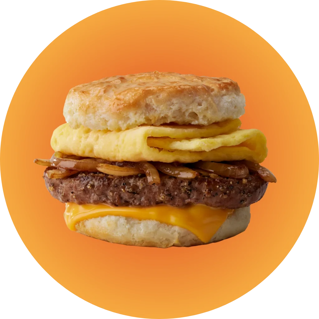 Steak Egg Biscuit